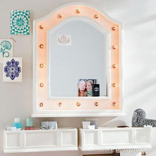 Bathroom Mirror with Keyhole Mounts